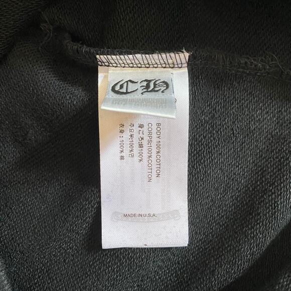 Chrome Hearts Multi Color Cross Cemetery Hoodie Black - size M - Picture 5 of 5